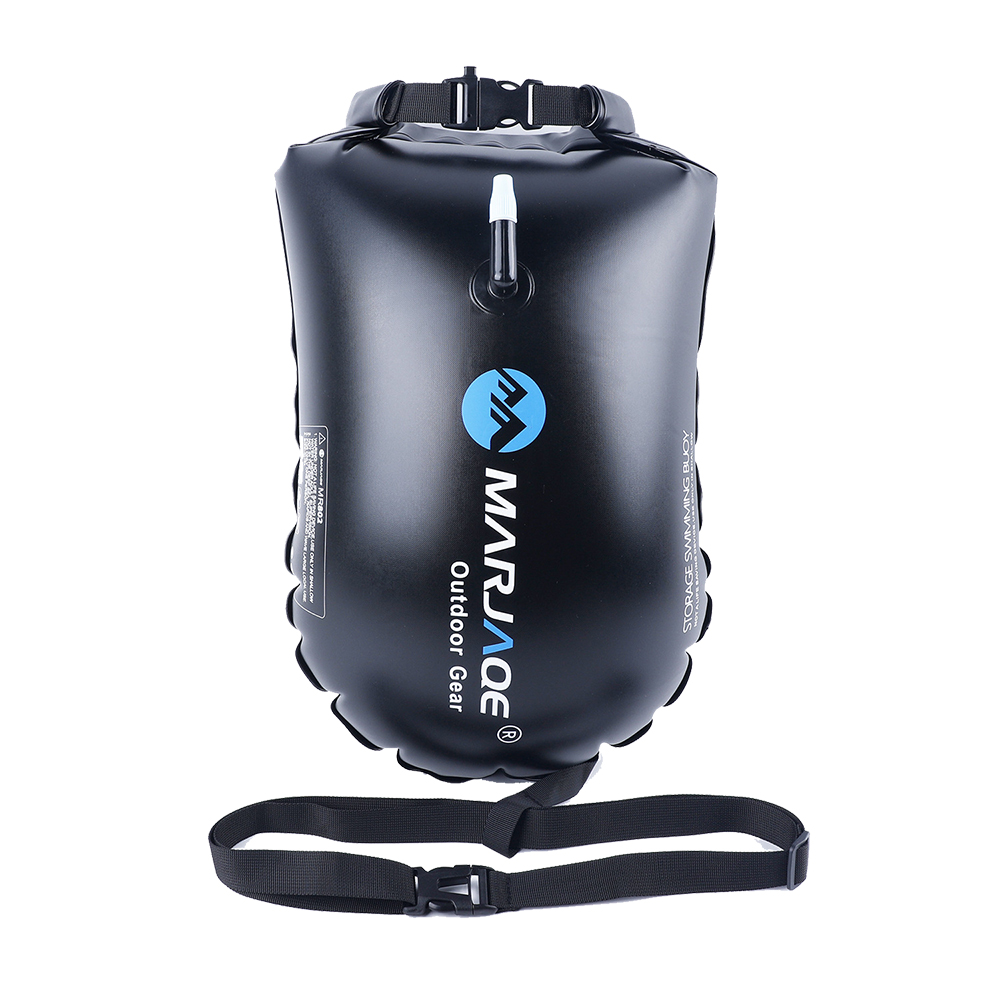 Swim Buoy Open Water - Inflatable Open PVC Single Airbag, Water