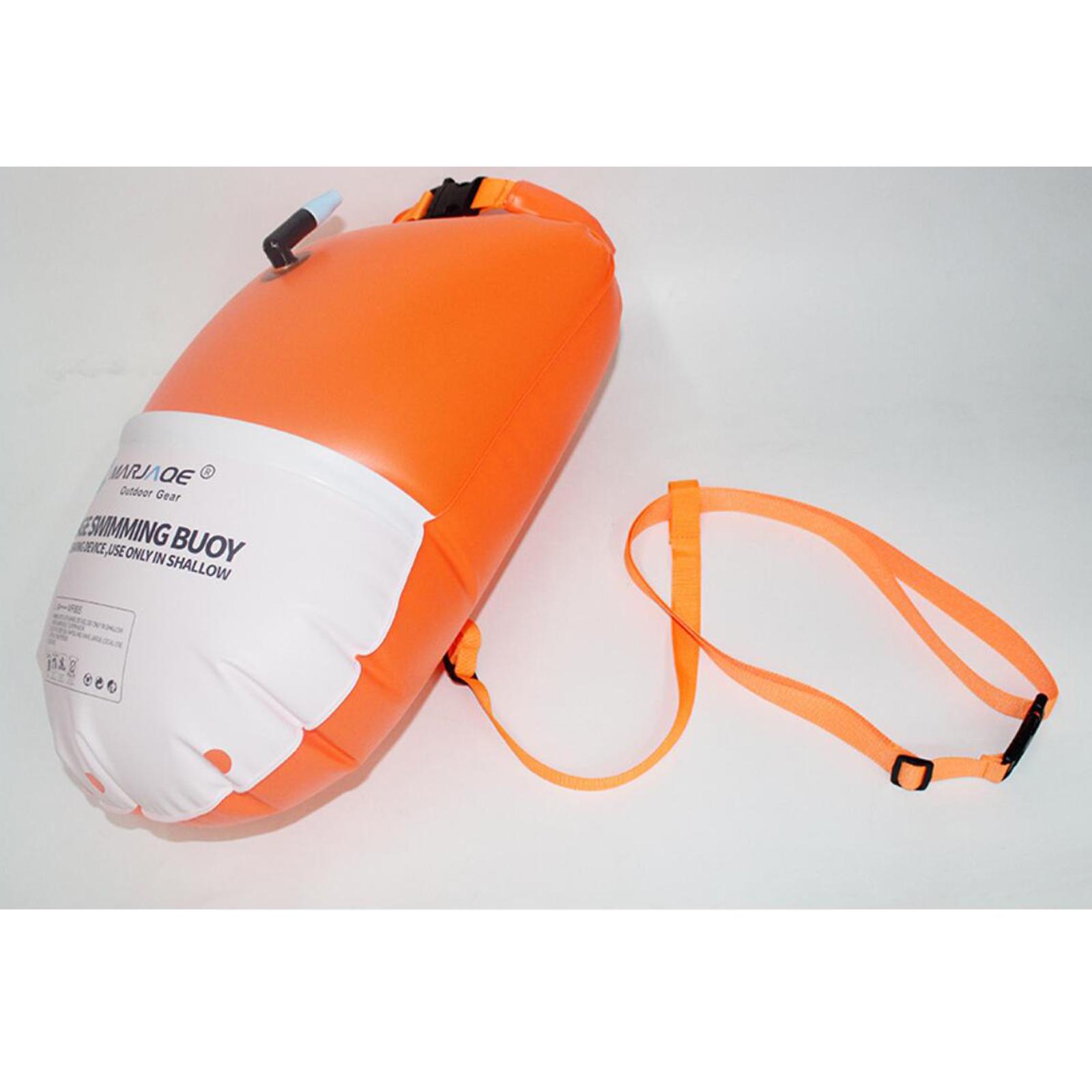 Swim Buoy Open Water - 20L PVC Swim Buoy Float with