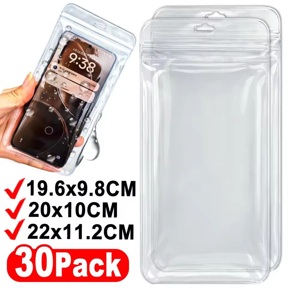 Aquatic Diving - 2-20PCS Clear Phone Case Anti-dust Waterproof