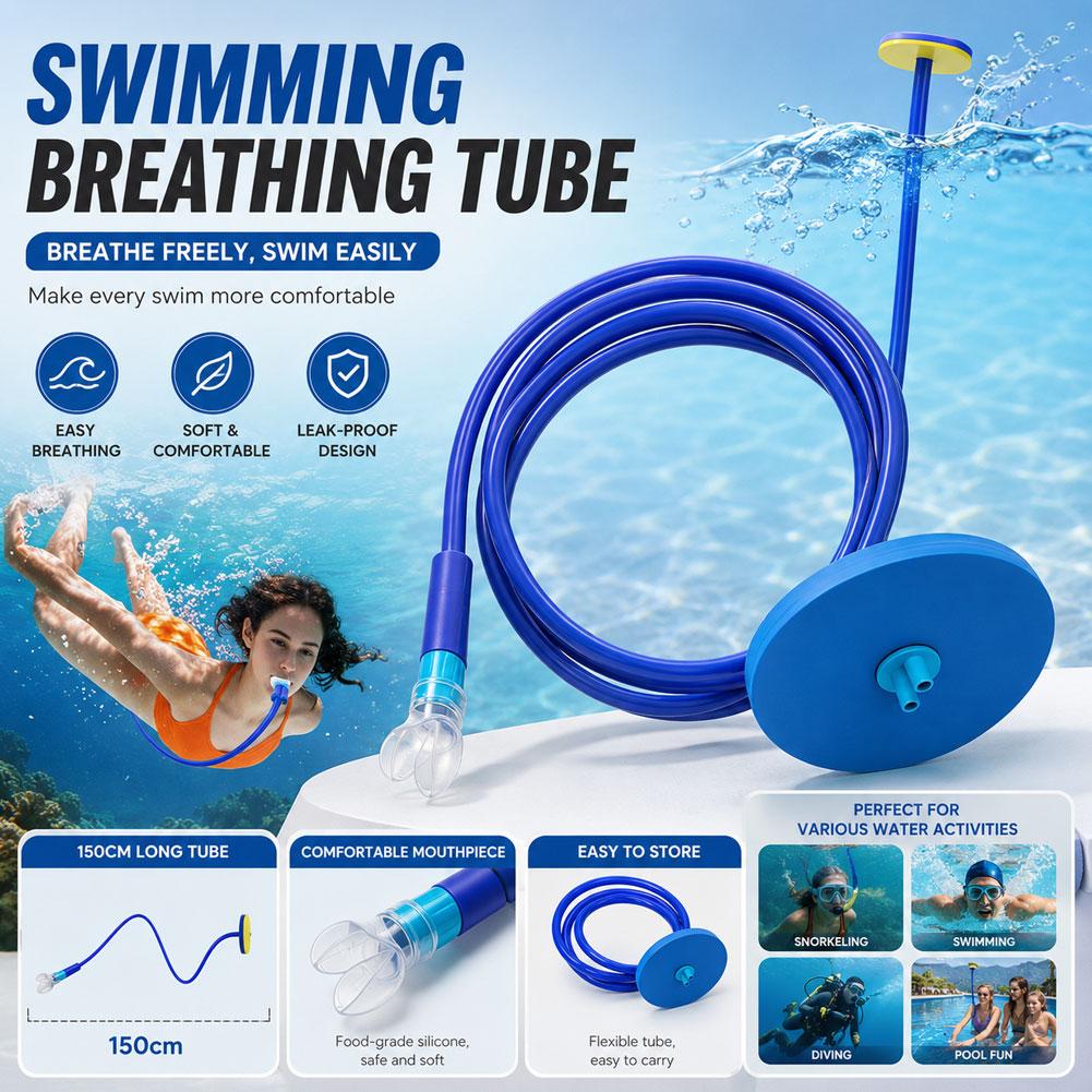 Aquatic Diving - 1PC Full Dry Respirator 3/5 Meter