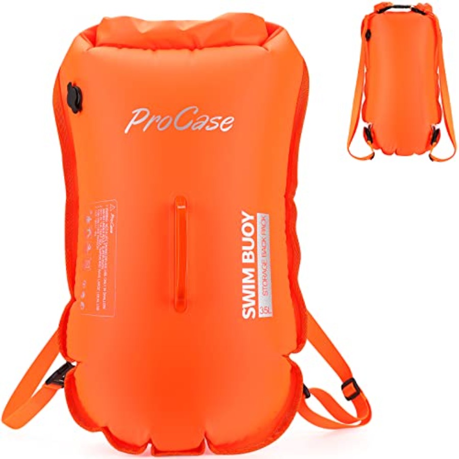 Swim Buoy Open Water - 35L Swim Buoy Dry Bag, Floating