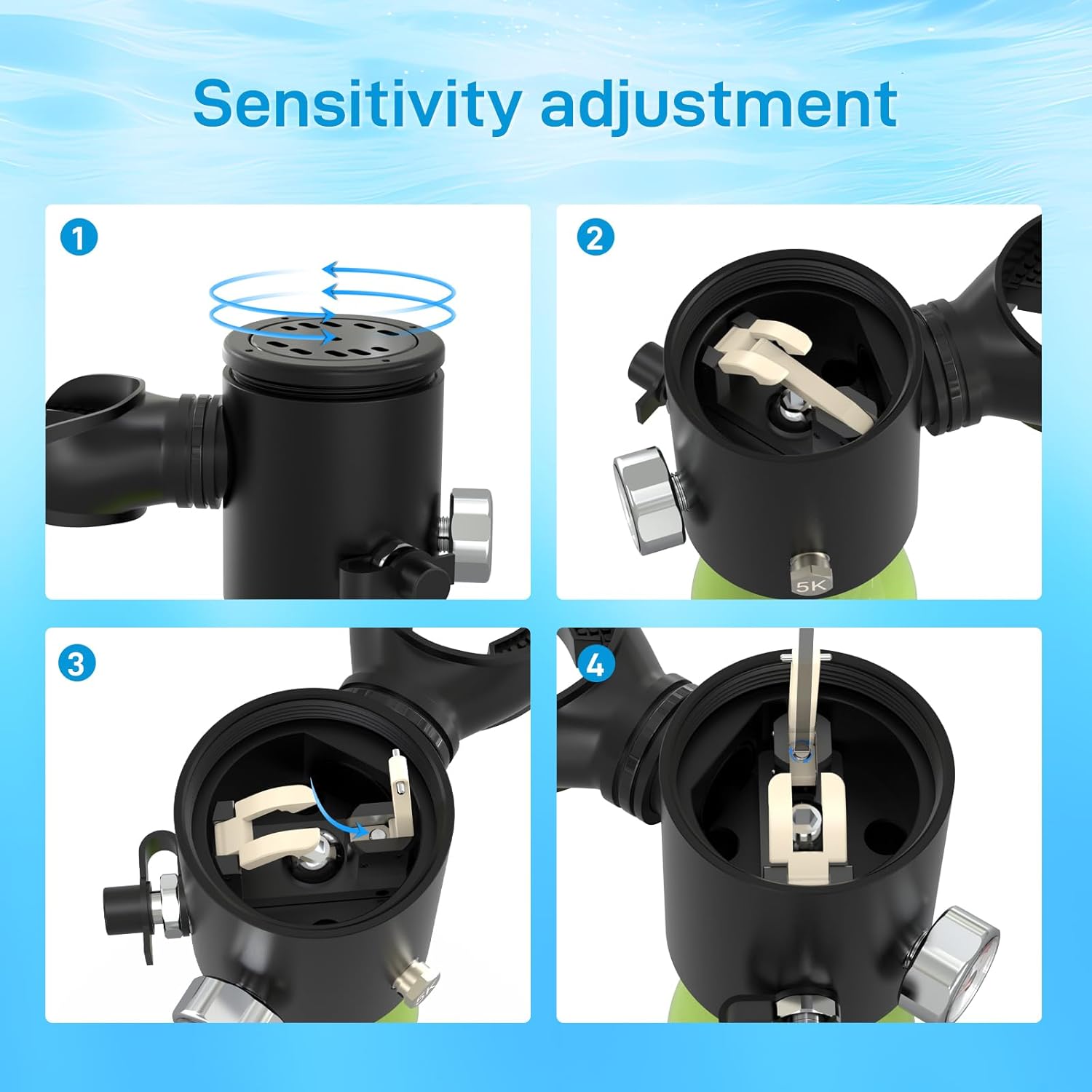HOUVAN 0.5L Mini Diving Tank w - Aquatic Diving review and price