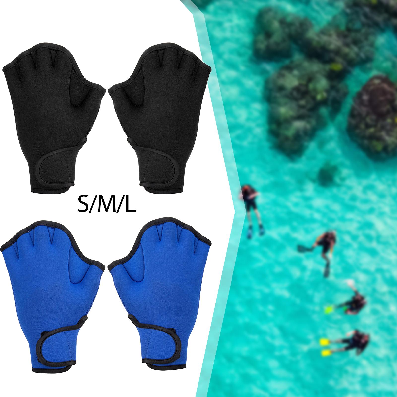 Webbed Swimming Gloves Neopren - Aquatic Sports Equipment review and price