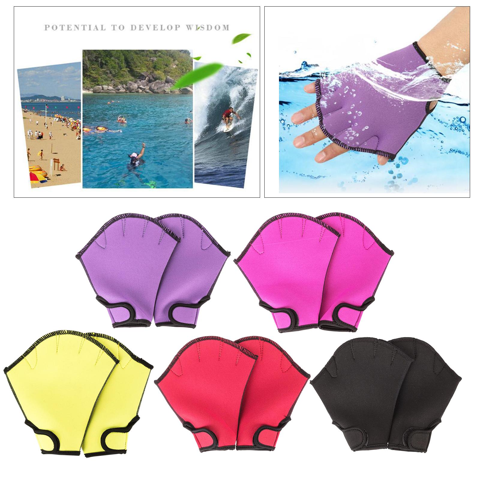 Nylon Webbed Swimming Gloves W - Aquatic Sports Equipment review and price