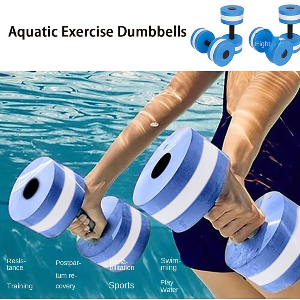 Multicolor EVA Water Dumbbell  - Aquatic Sports Equipment review and price