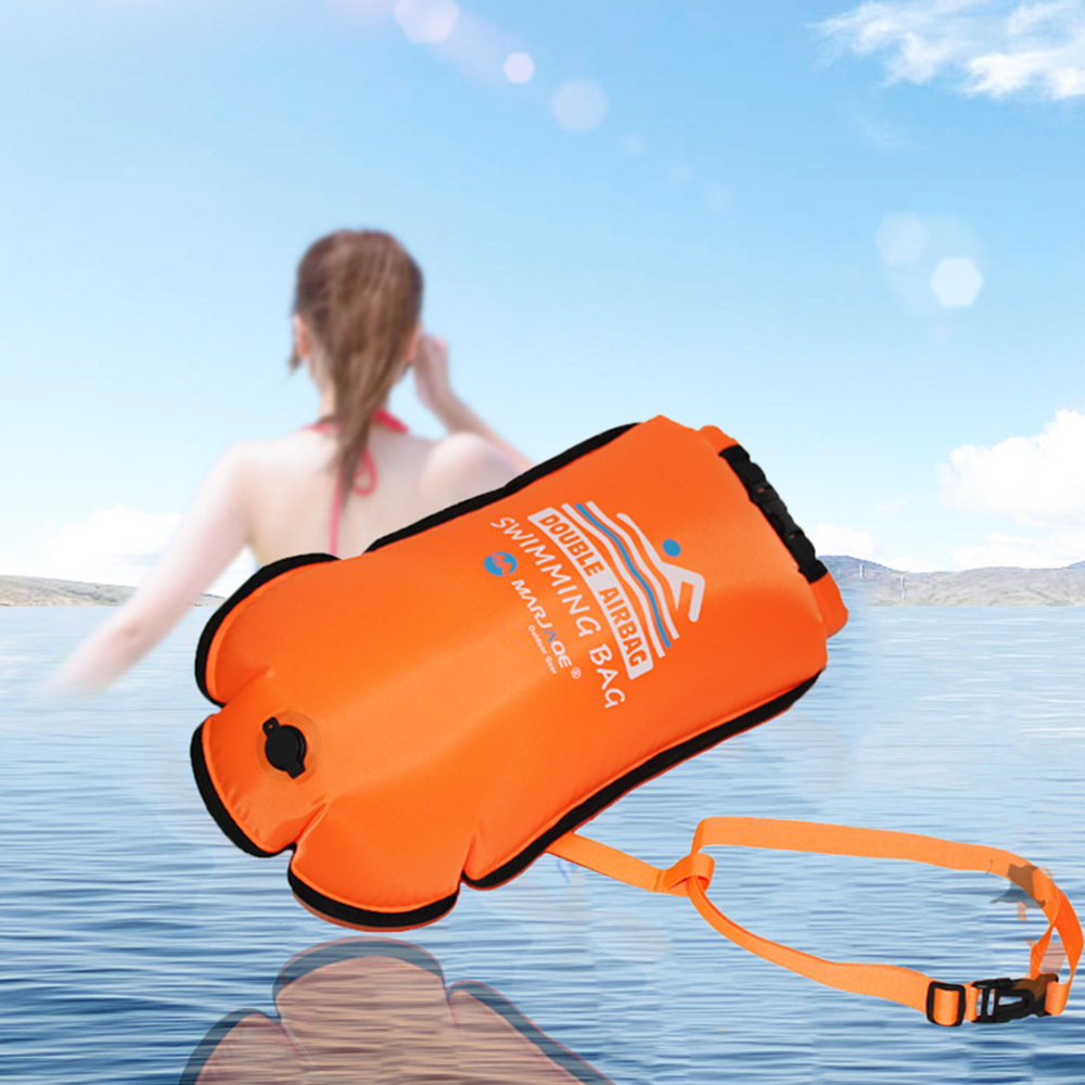 Inflatable Open PVC Swimming B - Swim Buoy Open Water review and price