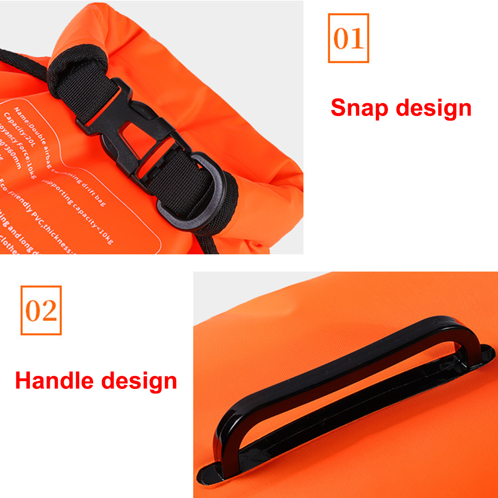 Inflatable Open PVC Swimming B - Swim Buoy Open Water review and price